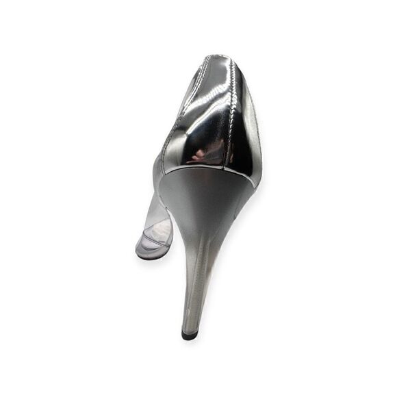 NWT Good American Cinderella clear lucite pumps/heels size 10 ga275p-x glass 002 - Picture 2 of 16